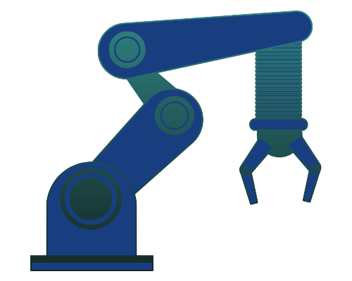 Icon of robot arm